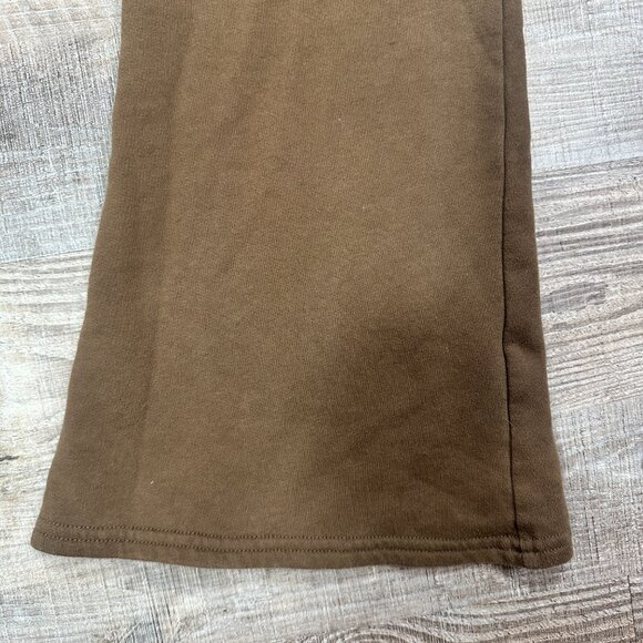 Y2K Vtg Hollister Brown Sweatpants Drawstring Waist White Leg Size M? - Picture 8 of 11